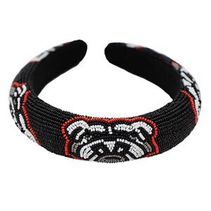 Bulldawg Beaded Headband